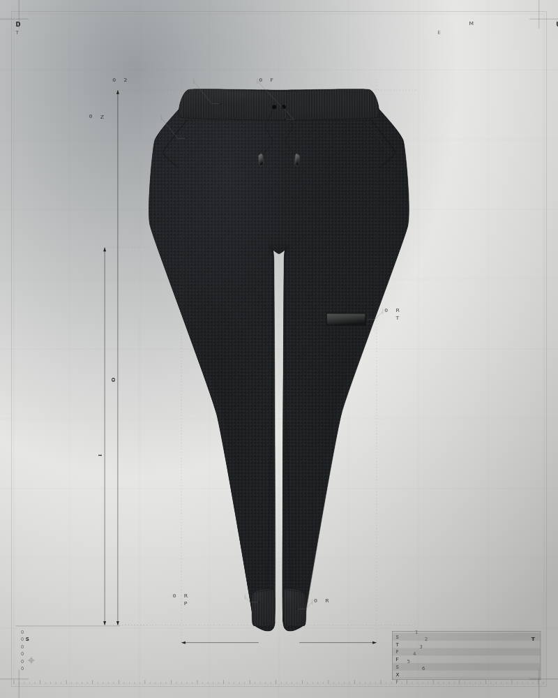 Matte Carbon — Technical Tapered Jogger